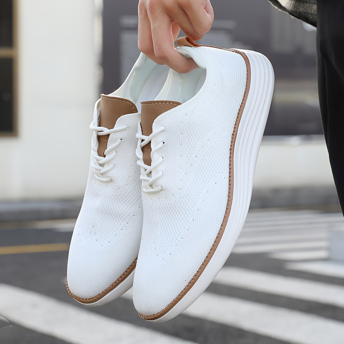 REECE Alfie – Minimalist Everyday Knit Sneakers