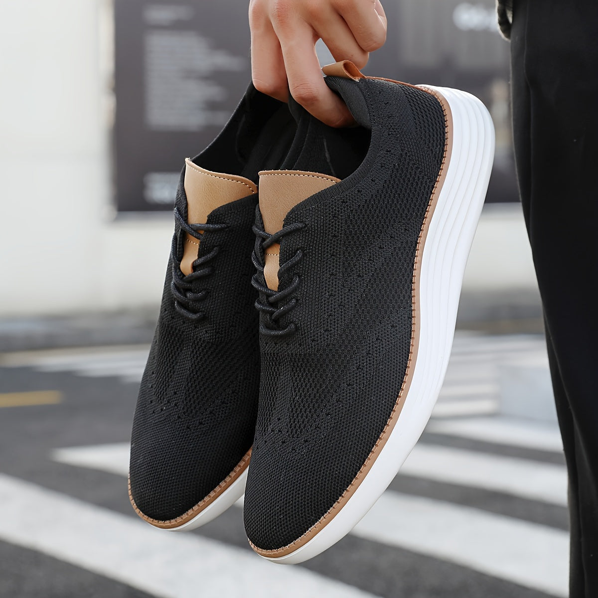 REECE Alfie – Minimalist Everyday Knit Sneakers