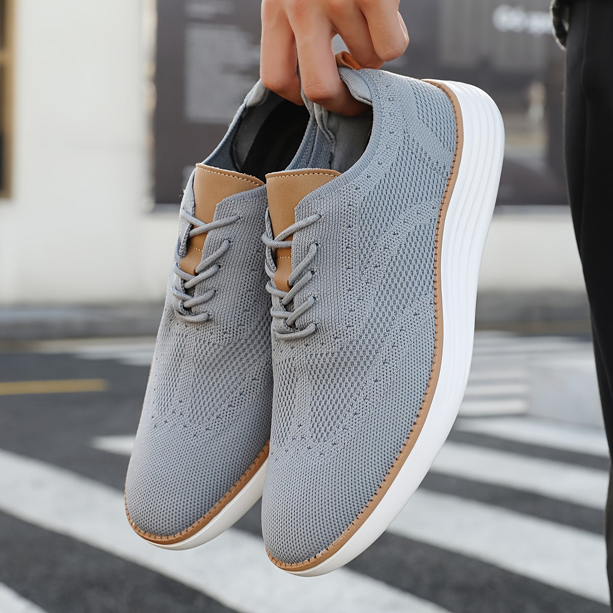 REECE Alfie – Minimalist Everyday Knit Sneakers