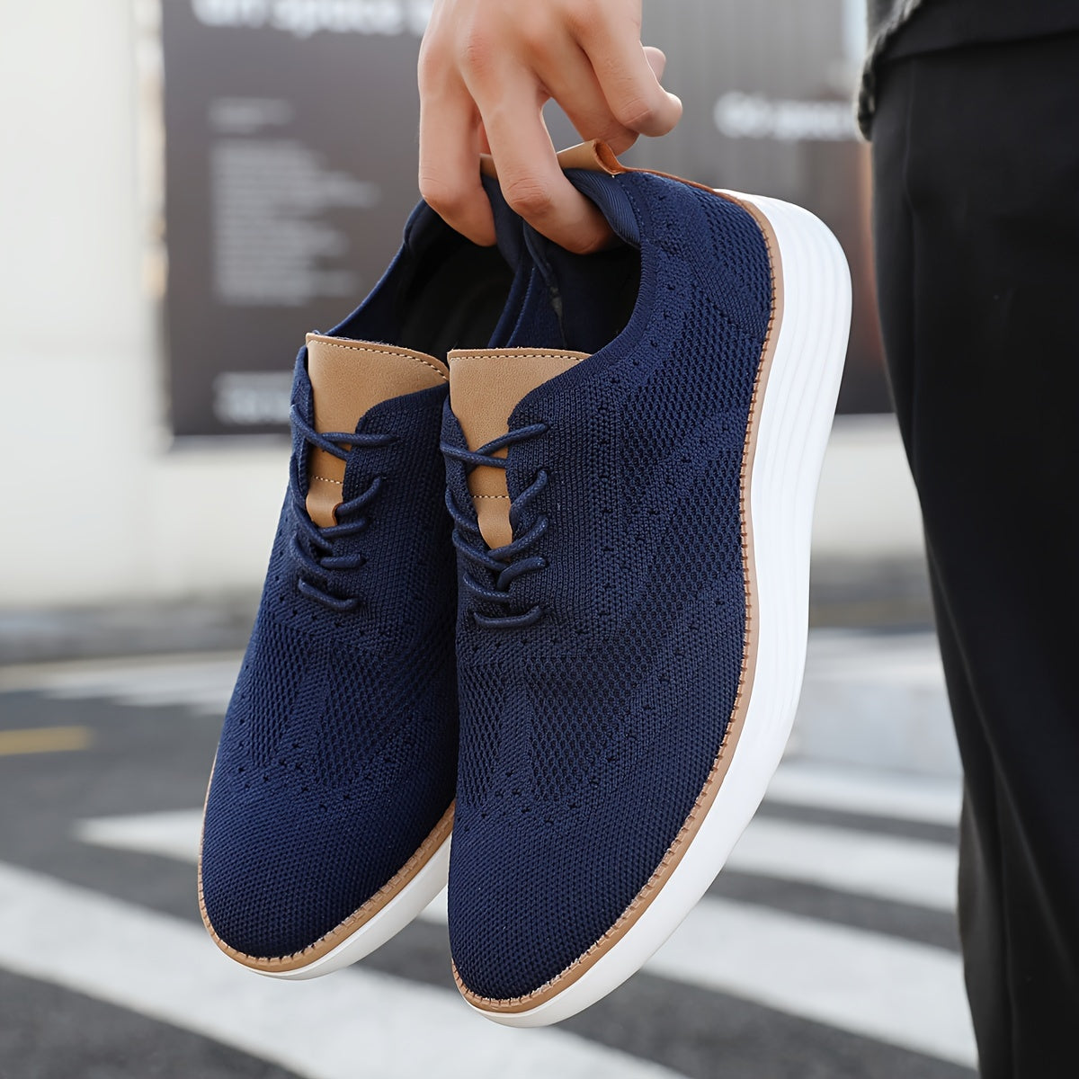 REECE Alfie – Minimalist Everyday Knit Sneakers