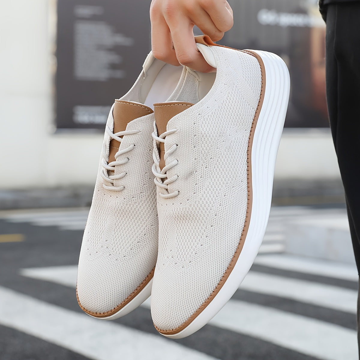 REECE Alfie – Minimalist Everyday Knit Sneakers
