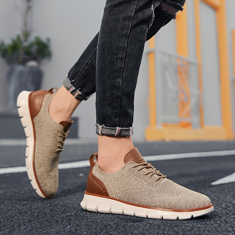 REECE Langley – SoftStep Knit Lace-Ups