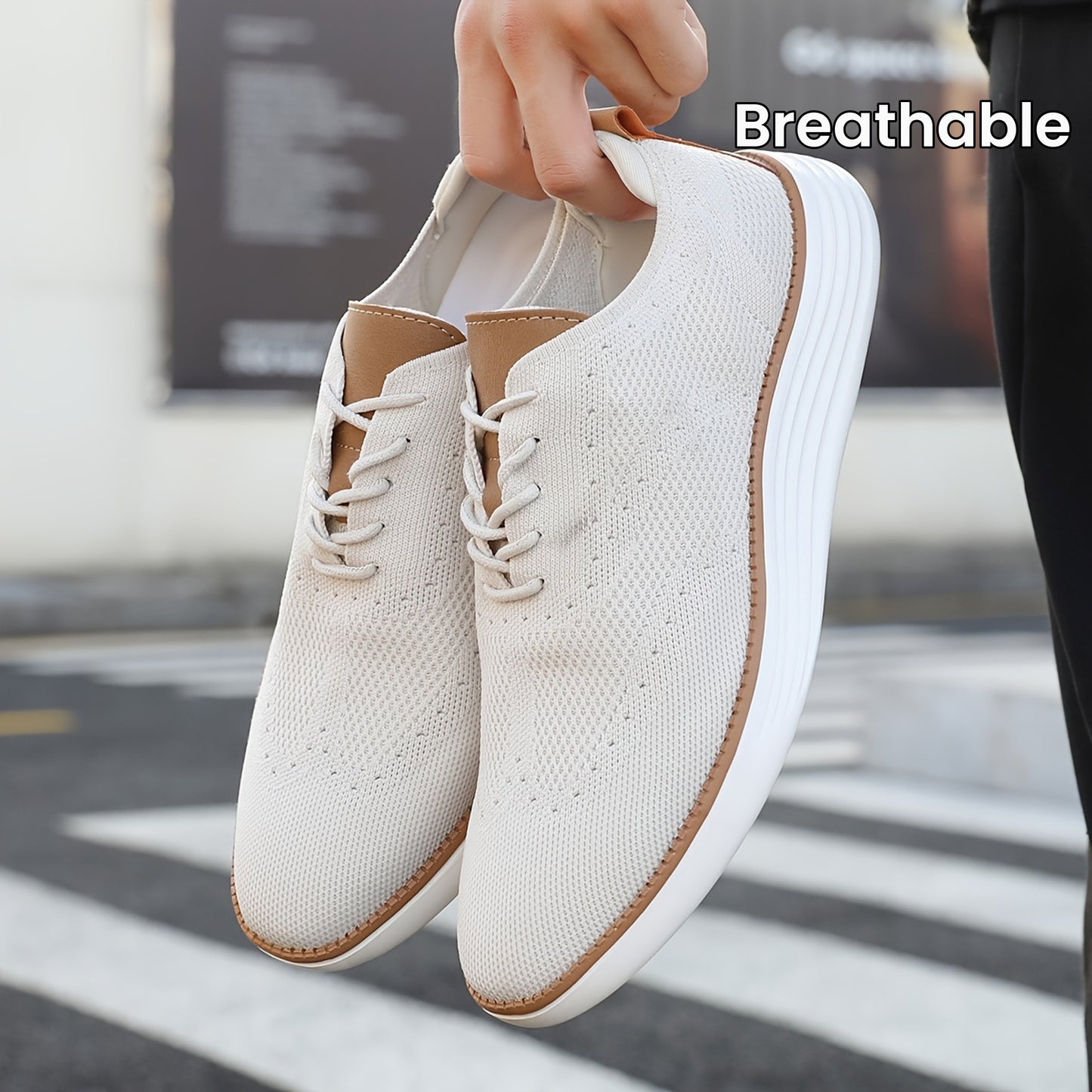 REECE Alfie – Minimalist Everyday Knit Sneakers