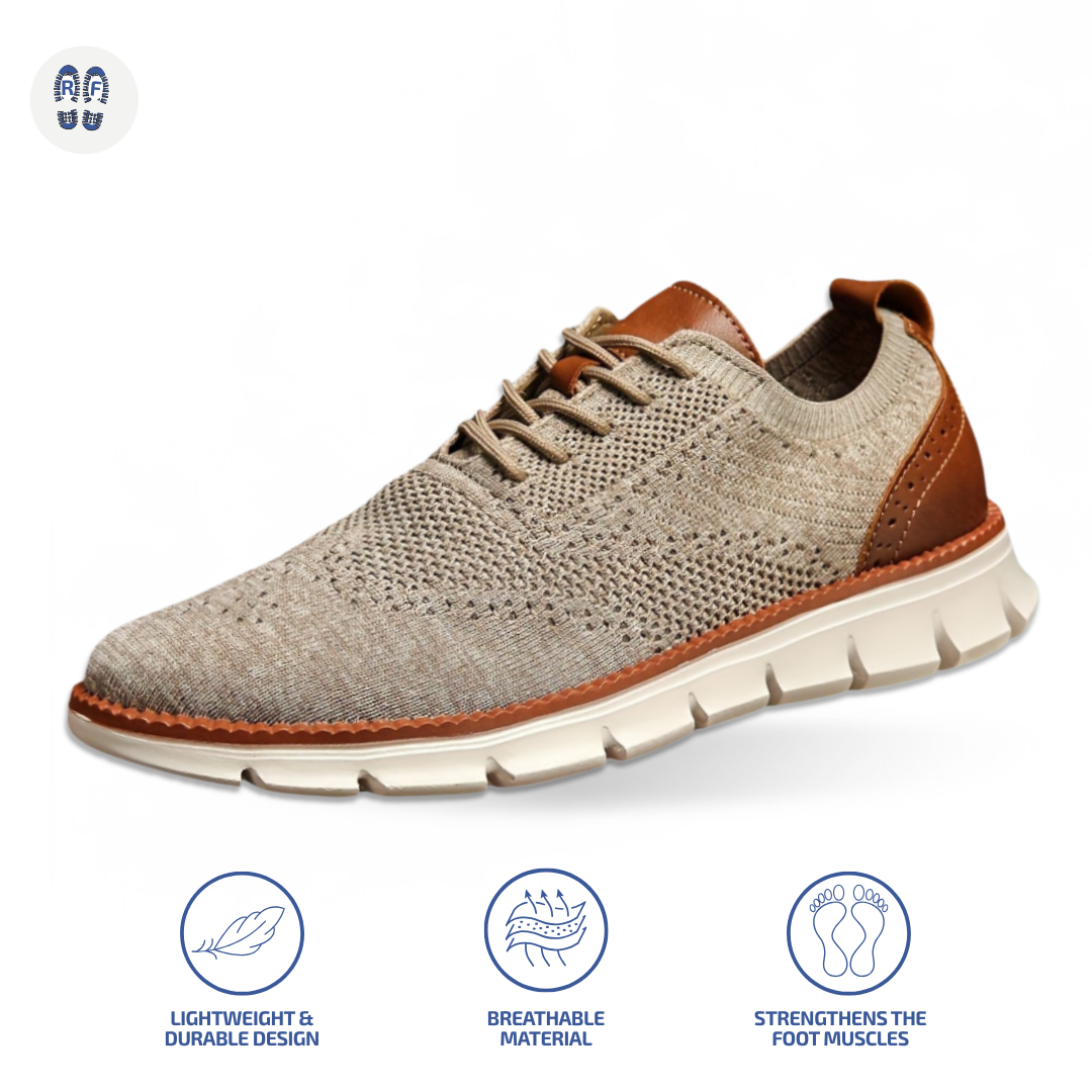 REECE Langley – SoftStep Knit Lace-Ups