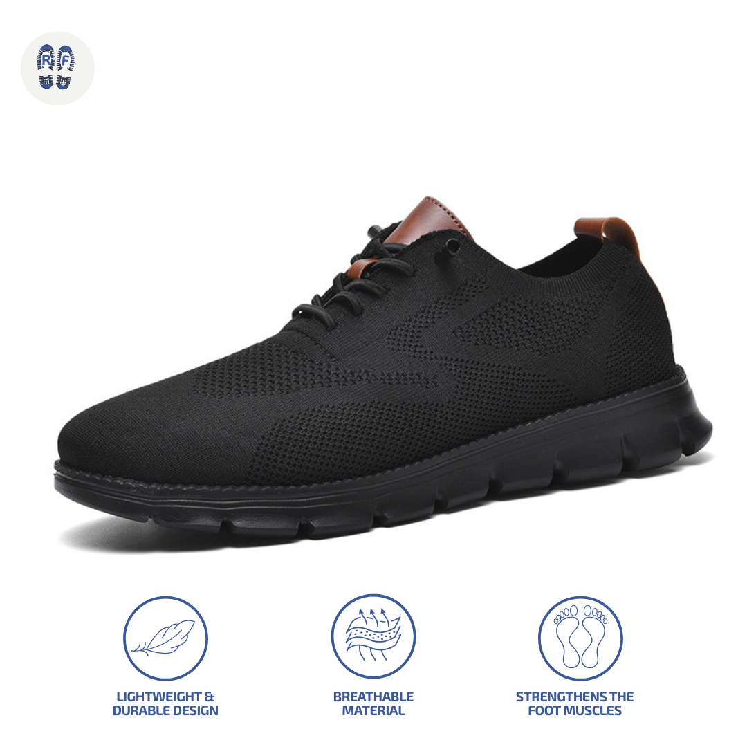 REECE – Ultra Comfortable Everyday Shoes "Black Edition"