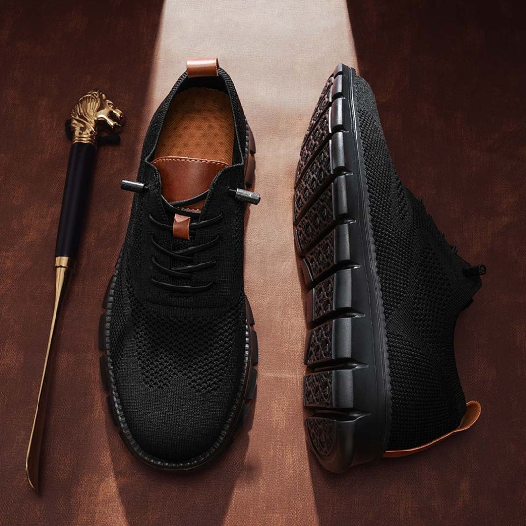 REECE – Ultra Comfortable Everyday Shoes "Black Edition"