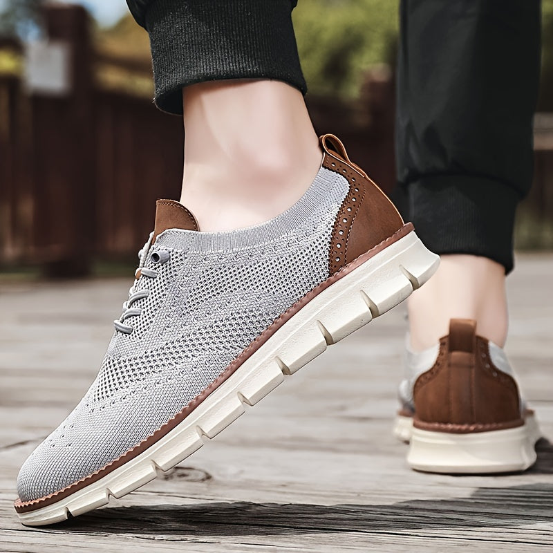 REECE Ashford – Cushioned Knit Lace-Ups