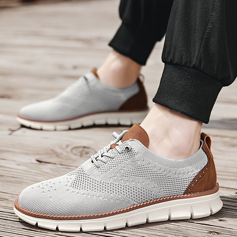 REECE Ashford – Cushioned Knit Lace-Ups