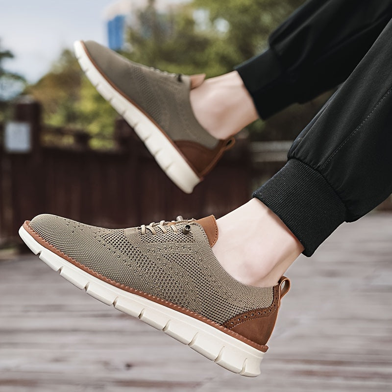 REECE Ashford – Cushioned Knit Lace-Ups
