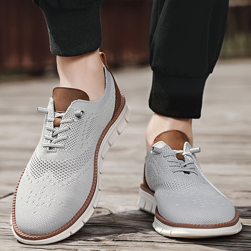 REECE Ashford – Cushioned Knit Lace-Ups