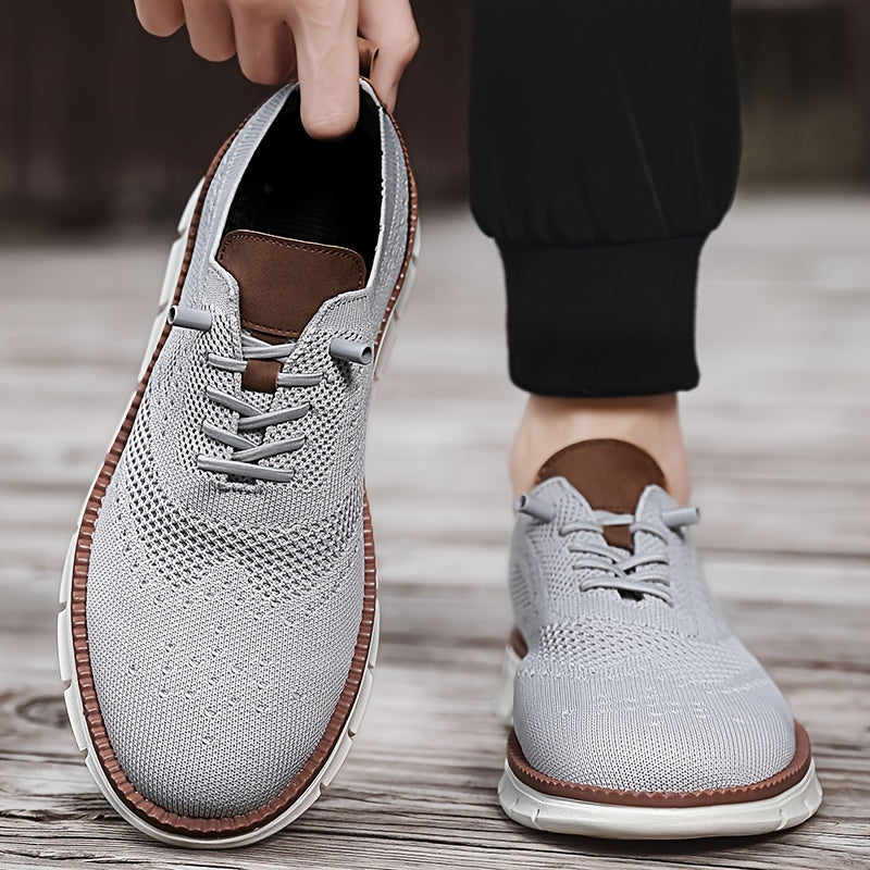 REECE Ashford – Cushioned Knit Lace-Ups
