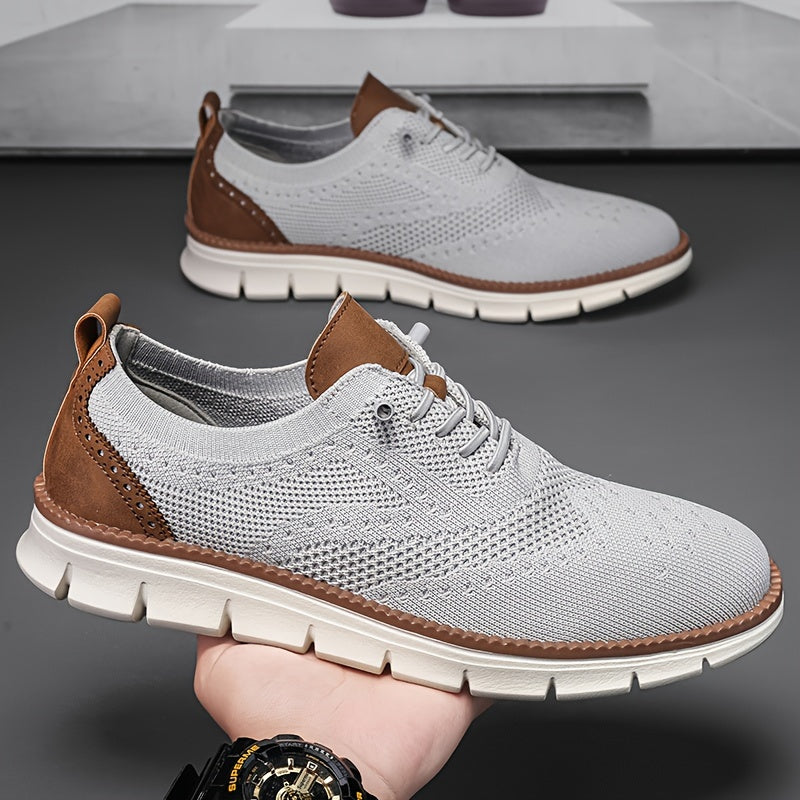REECE Ashford – Cushioned Knit Lace-Ups