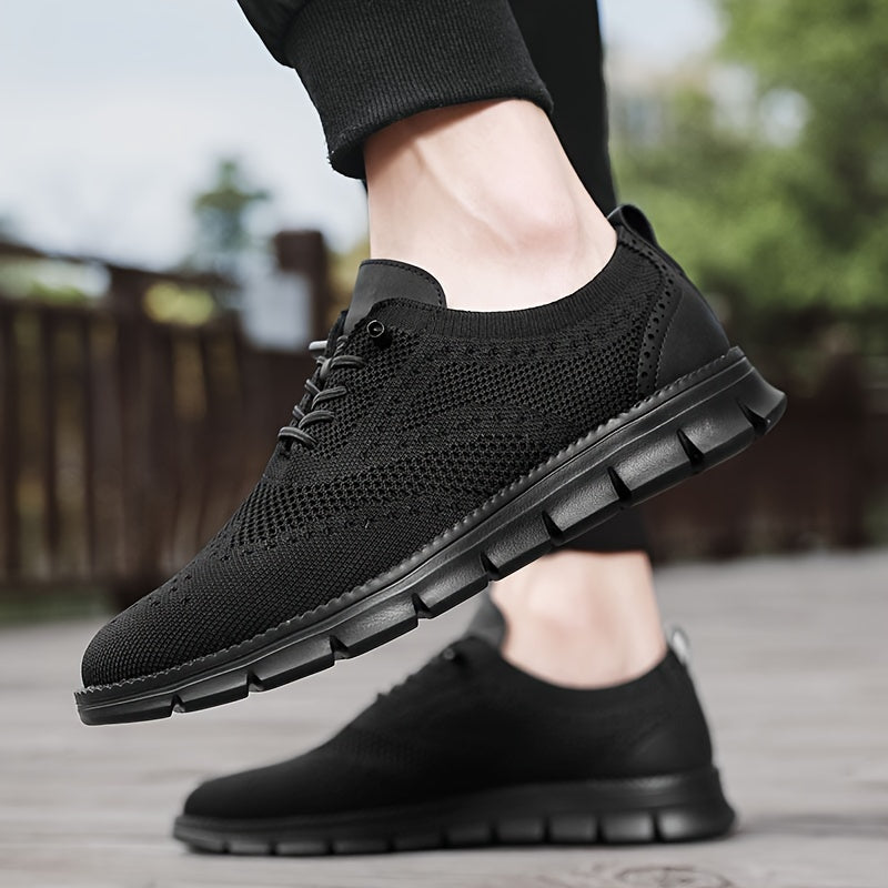 REECE Ashford – Cushioned Knit Lace-Ups